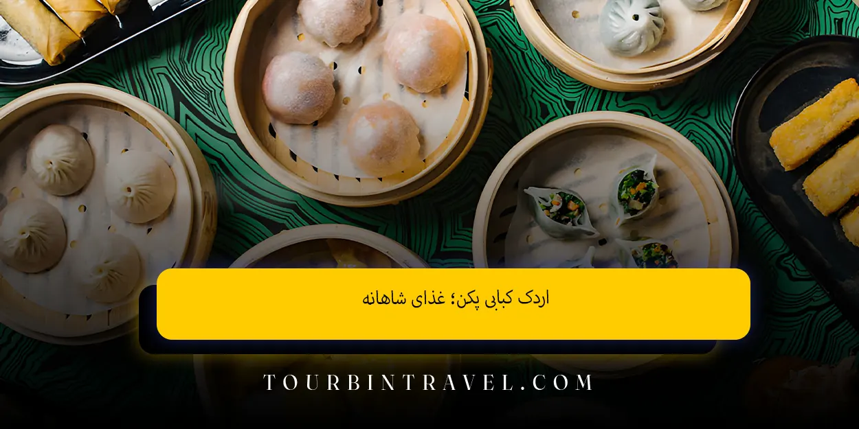 اردک کبابی پکن غذای شاهانه