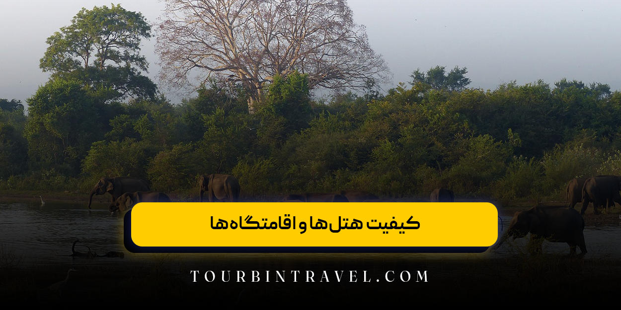 کیفیت هتلها و اقامتگاهها